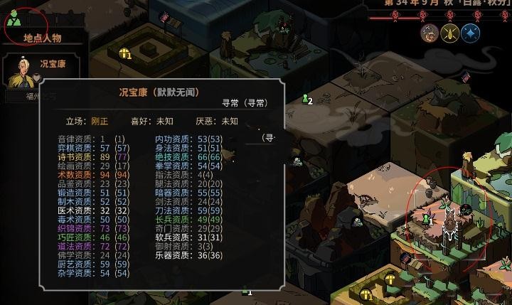 《太吾绘卷》人物信息浮动窗口MOD