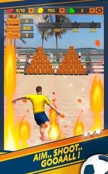 shoot goal beach soccer(沙滩足球)