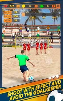 shoot goal beach soccer(沙滩足球)