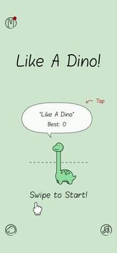 like a dino