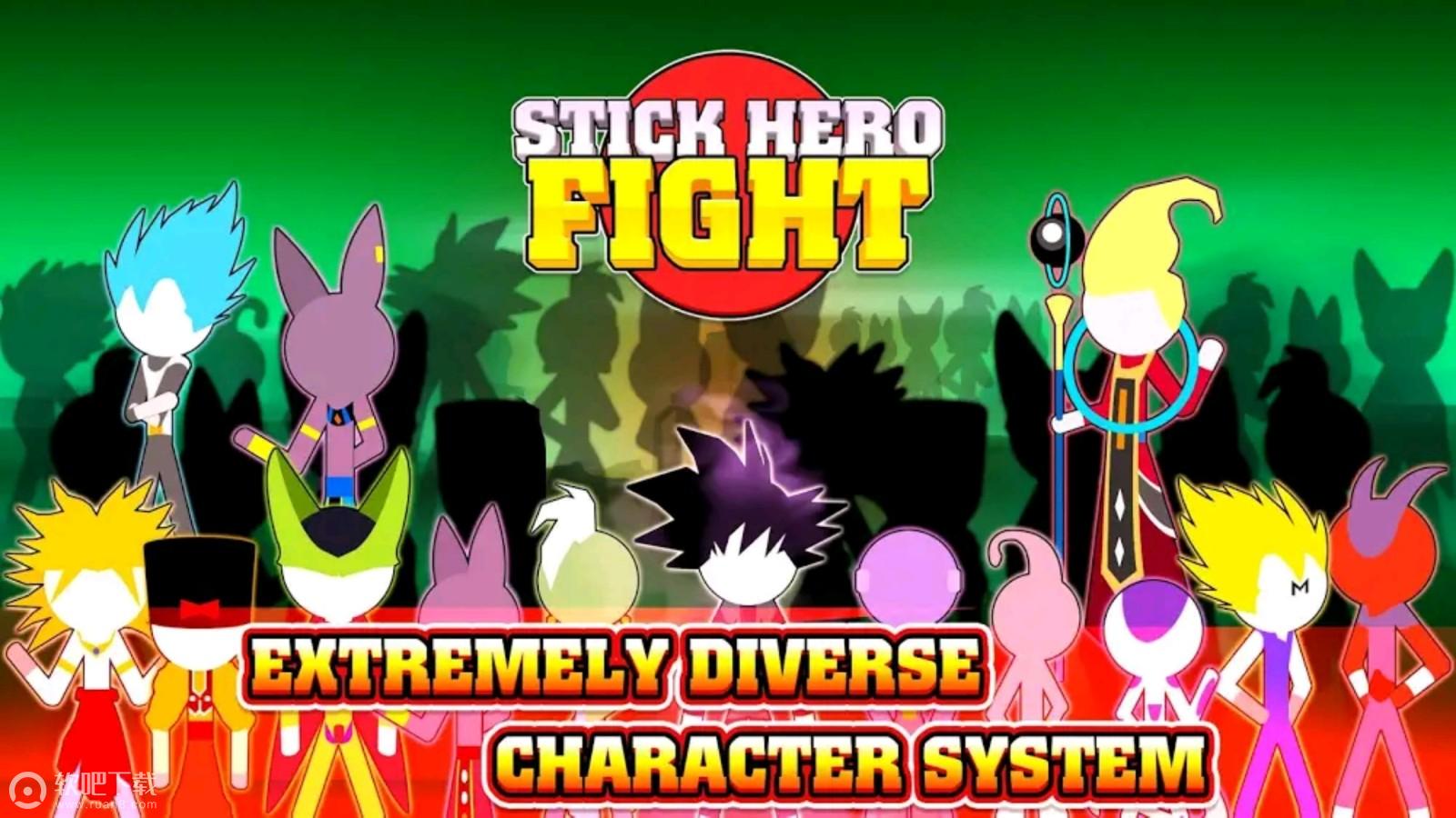 stick hero fight super dragon battle tournament