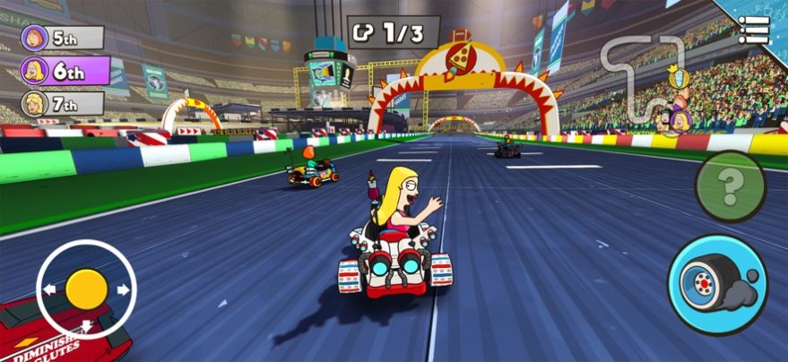 warped kart racers